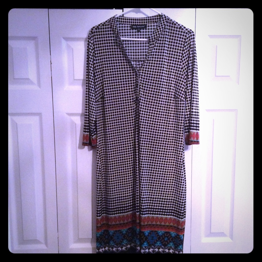 Stylish Polka Dot Dress